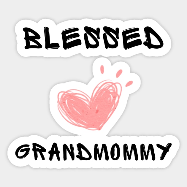 Blessed grandommy Sticker by IOANNISSKEVAS